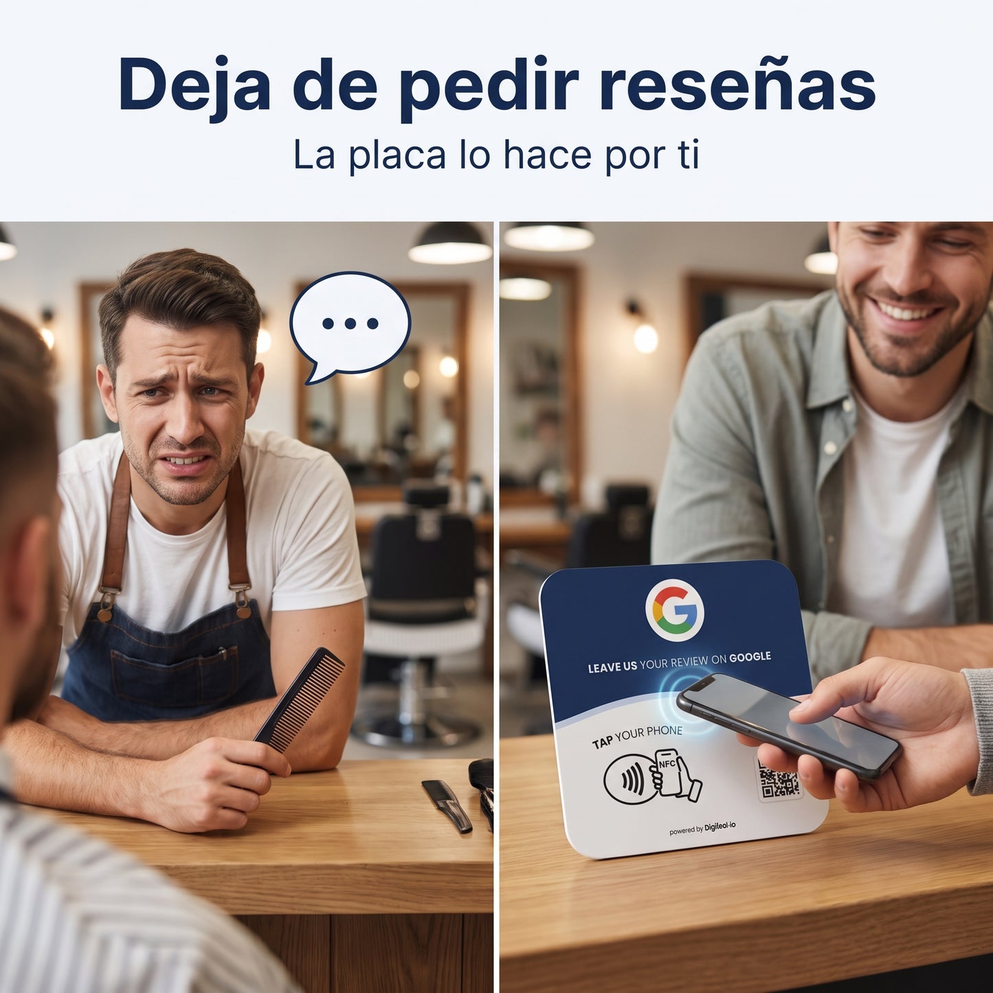 Toco™ Placa de Reseñas Google